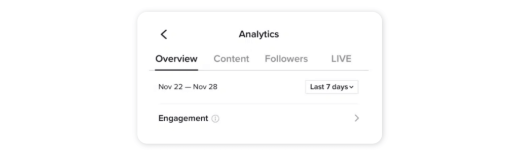 TikTok analytics module: what they mean