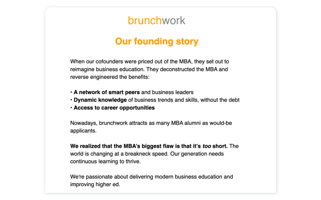 Marketing and Social Media Newsletters  - Brunchwork Experts