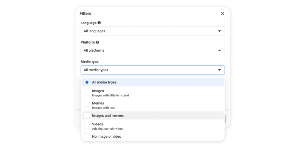 How to run Facebook ads competitor analysis  - Step 4