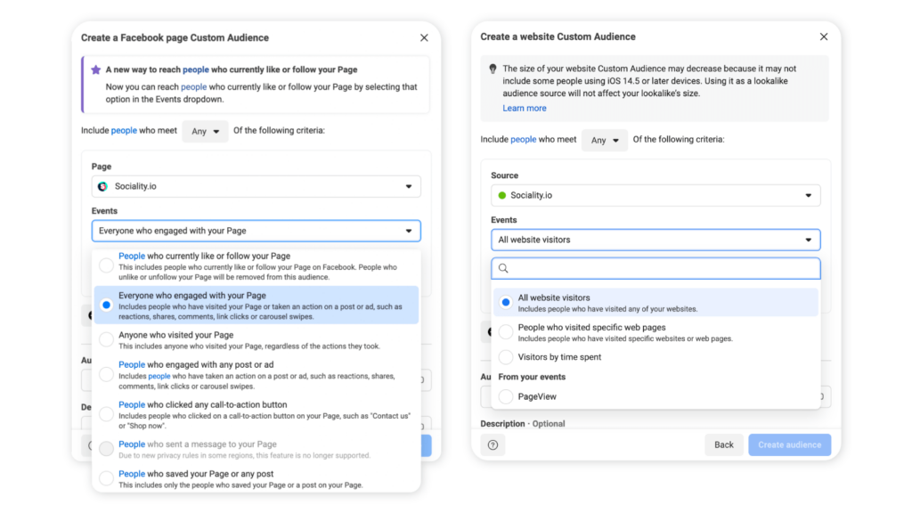 Retarget high-value audiences in Instagram