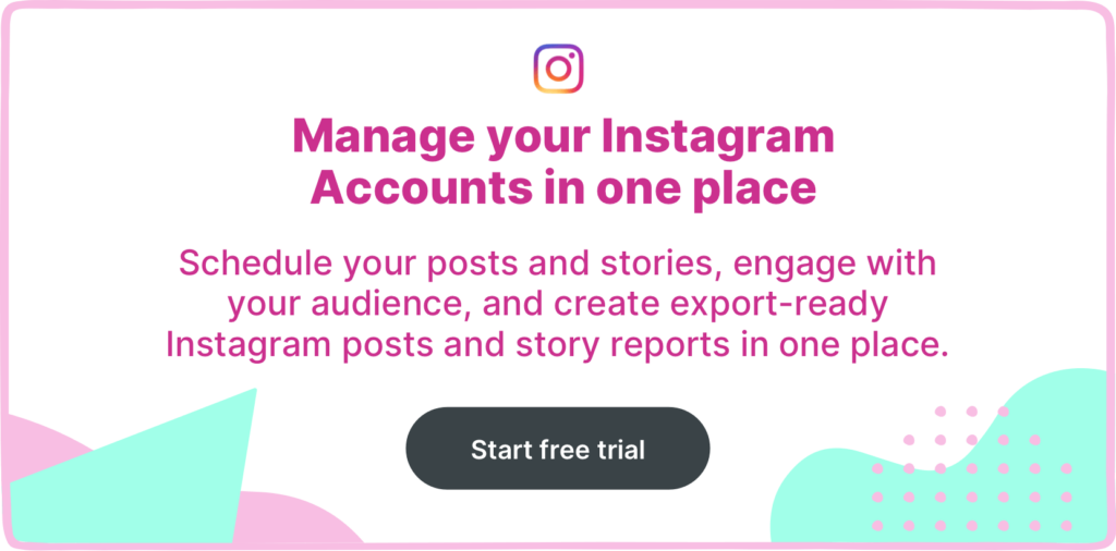 Instagram management via Sociality.io
