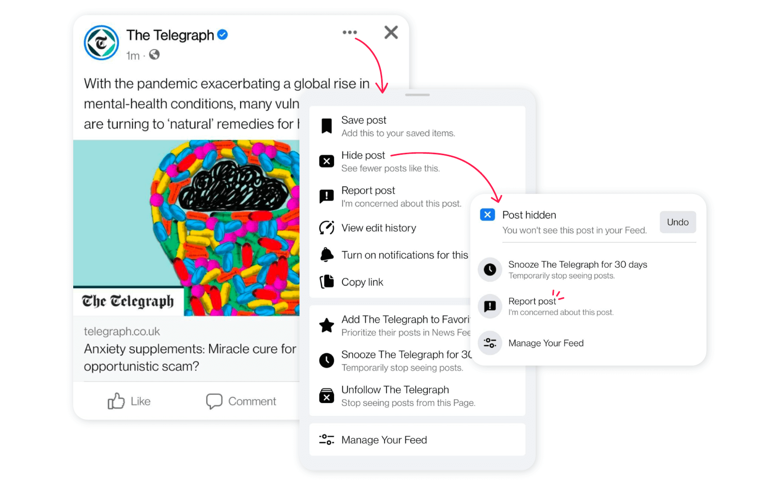 how to unhide a post on facebook 2022