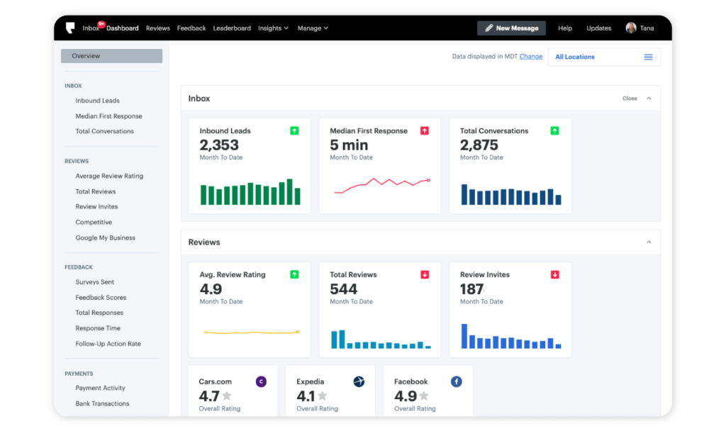 Best reputation management software - Podium