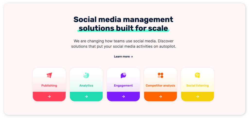 Social media marketing tools - Sociality.io