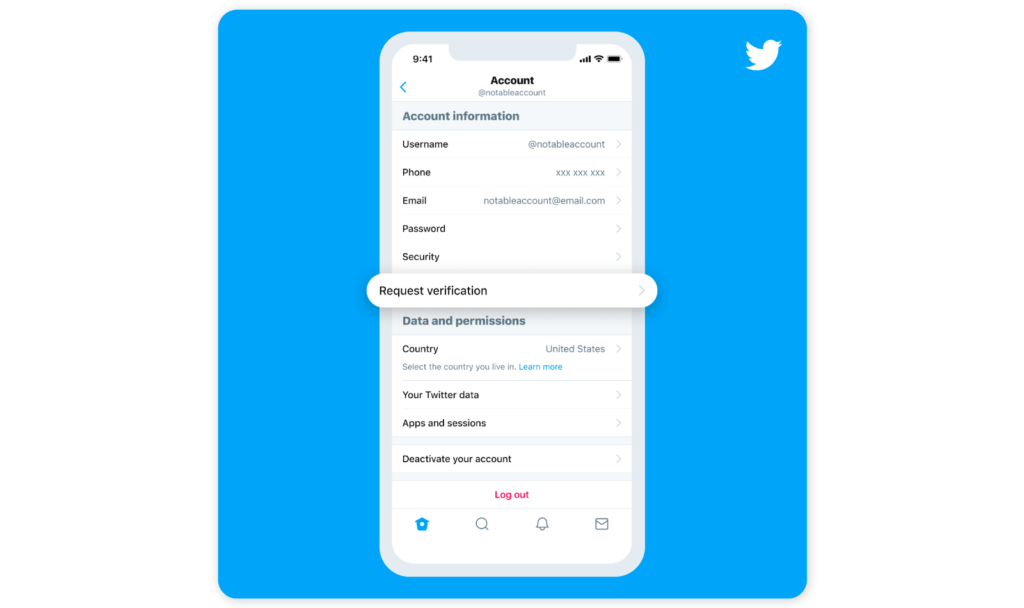 Steps to get verified on Twitter 