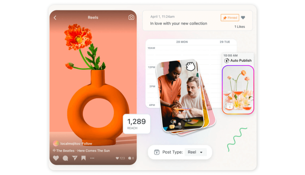 Instagram Reels scheduler tools for social media teams - Later