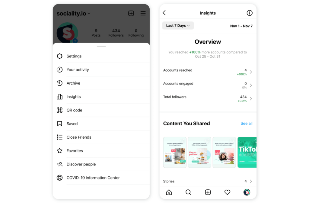 How to check Instagram analytics for Stories - Using Instagram Insights 