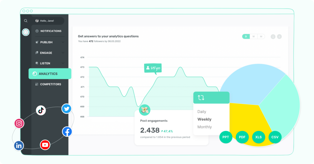 Sociality.io: The right tool for social media analysts - social medi data analysis