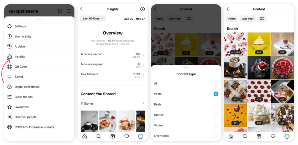How to see post Insights on Instagram?