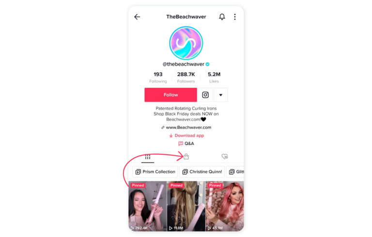 how to post a video with tiktok shop link