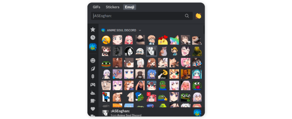Discord emojis - dedicated to anime