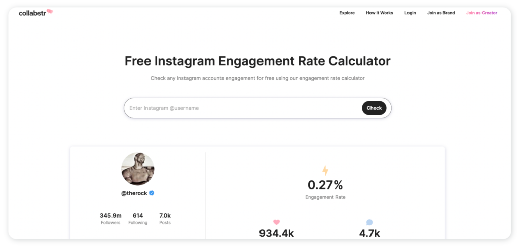 Top 5 Instagram engagement rate calculator - Coolabstr