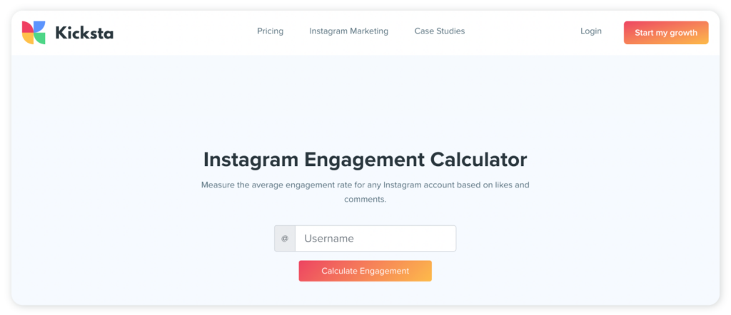Top 5 Instagram engagement rate calculator - Kicksta