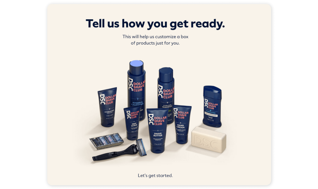 The Dollar Shave Club MOFU