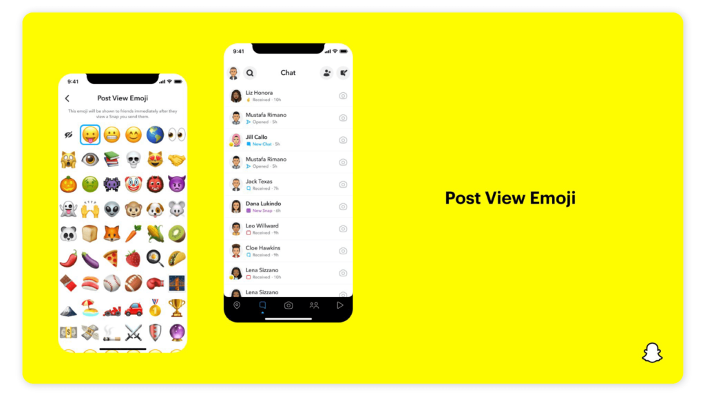 Welche zusätzlichen Funktionen erhalten Sie in Snapchat Plus? - Post -Ansicht Emoji