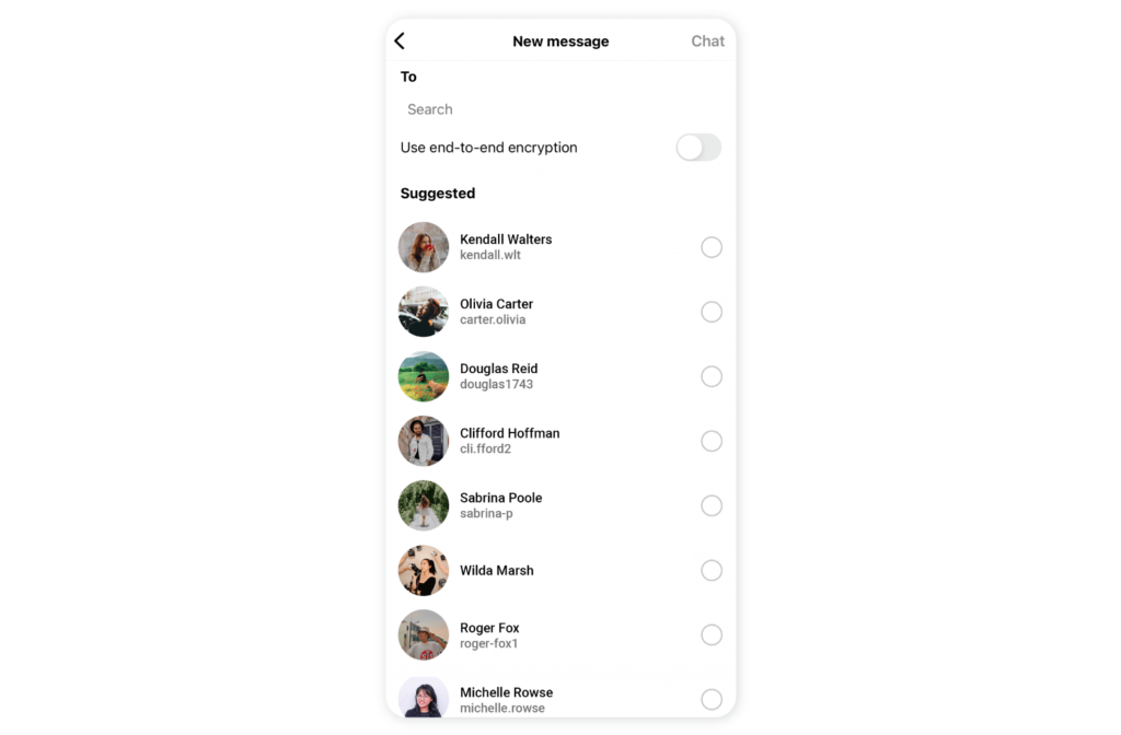 How to direct message on Instagram using the app 2