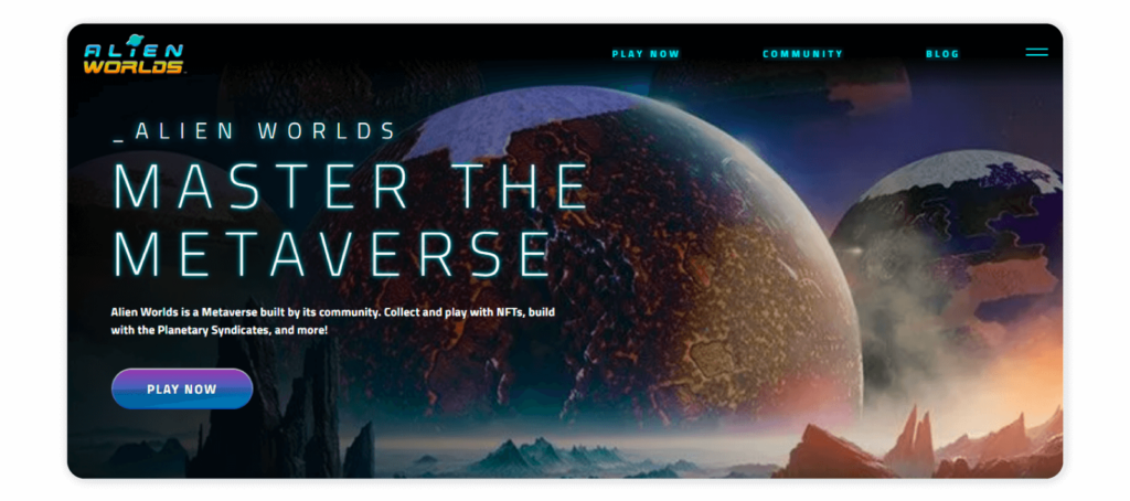 10 best Metaverse games to play - Alien Worlds