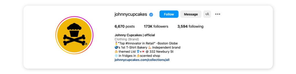 Instagram bio hacks - Social proof your bio