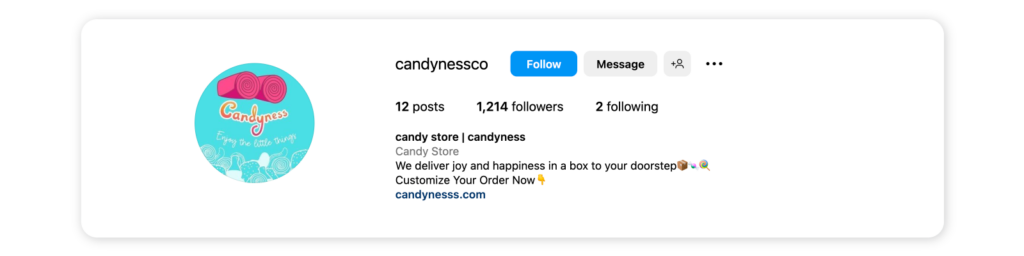 Cute Instagram bios - Candynessco