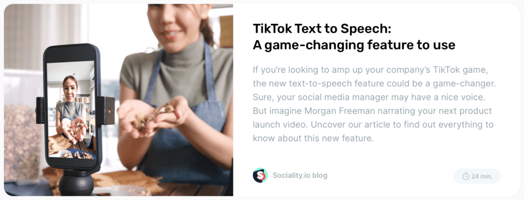TikTok Text to speech - Insights