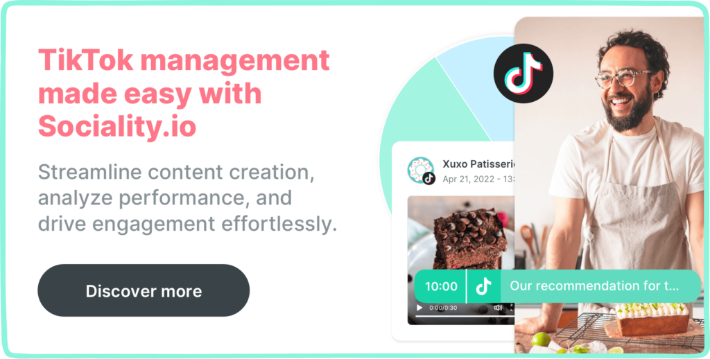 Tİktok Management Tool - Sociality.io