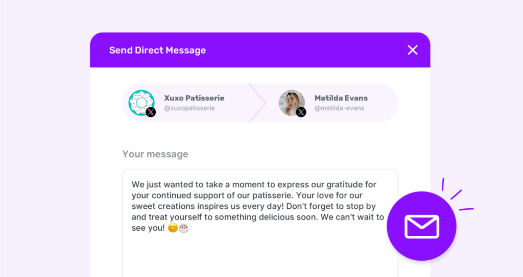 Engage seamlessly: Use DMs to reply to X comments