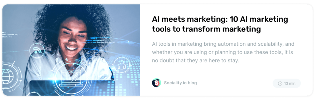 AI marketing tools