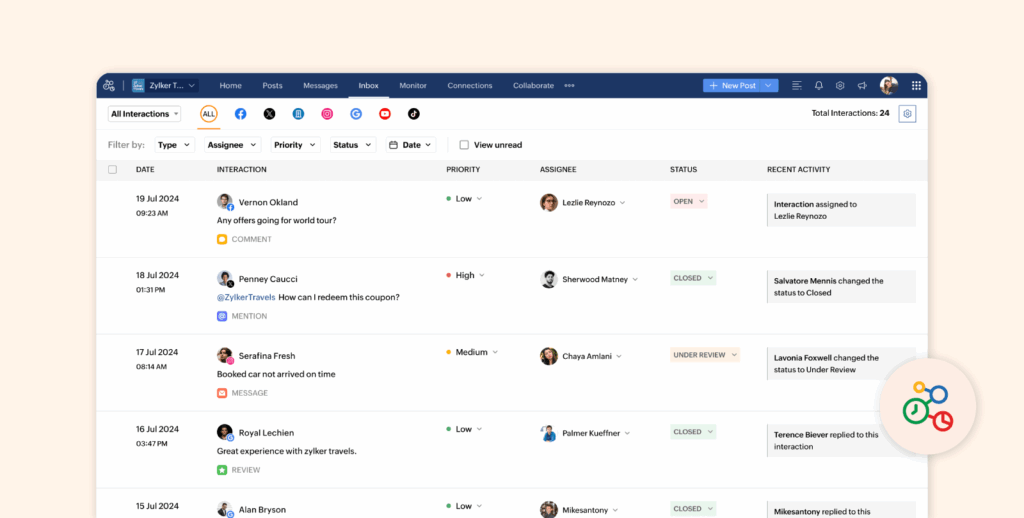 Zoho Social