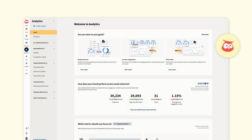 Alternative to Sprout Social: Hootsuite