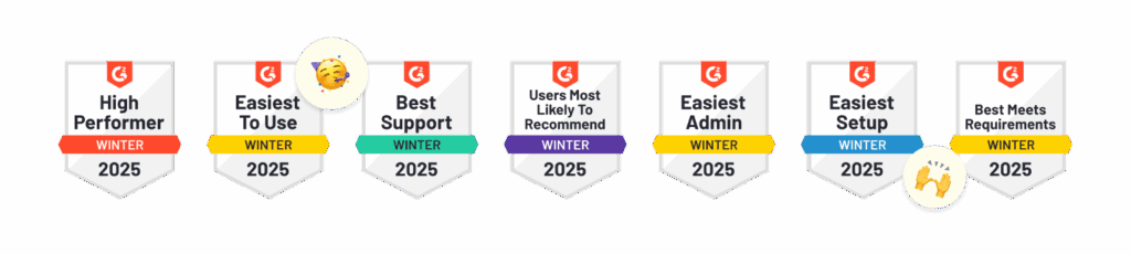 Sociality.io G2 Badges