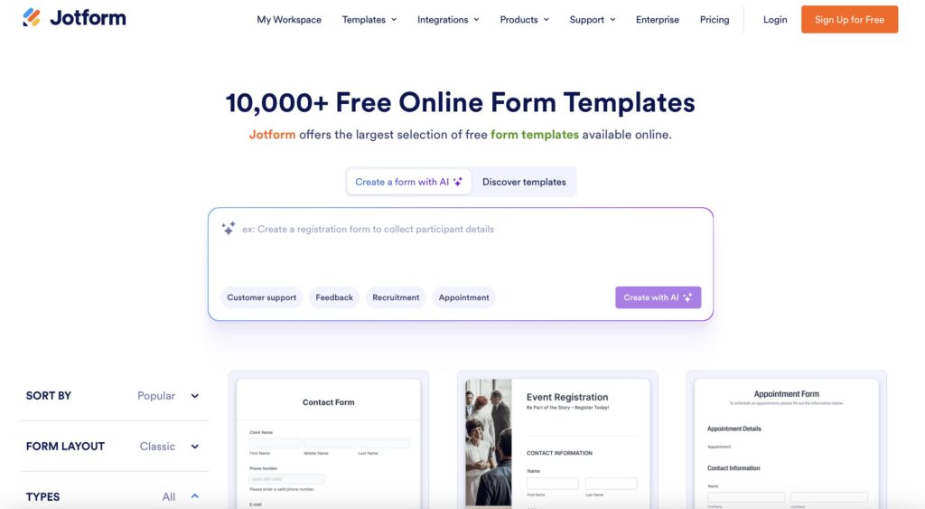 Jotform-lead-capture-tool